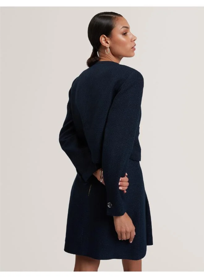 تيد بيكر Tailored Boucle Cropped Jacket